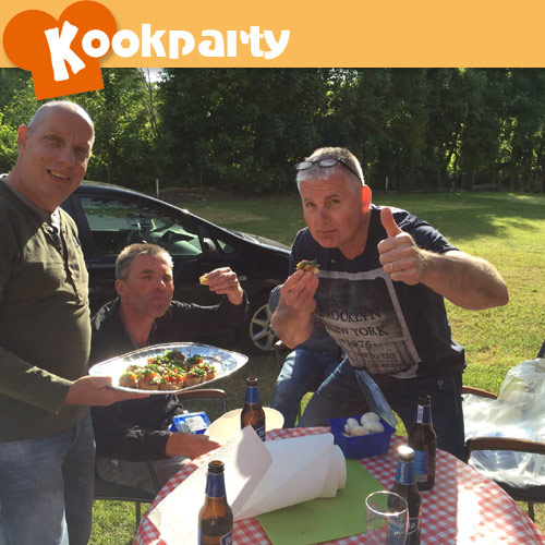 Kookparty barbecue