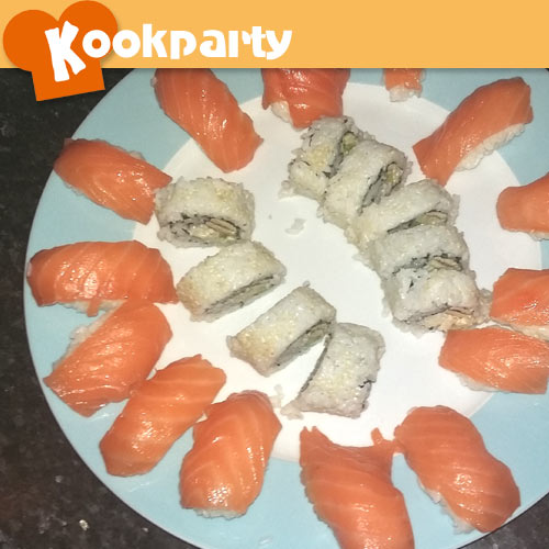 Sushi party voor Floor