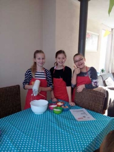 Kinderfeestje cupcakes en bonbons