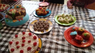 High tea feestje voor Faye