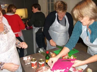 Tapas maken met vriendinnenclub