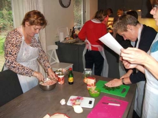 Tapas maken met vriendinnenclub