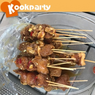 Kookparty barbecue