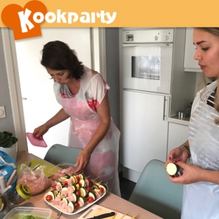 Kookparty barbecue