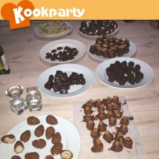 Bonbons workshop voor 30 jarig vriendenclub