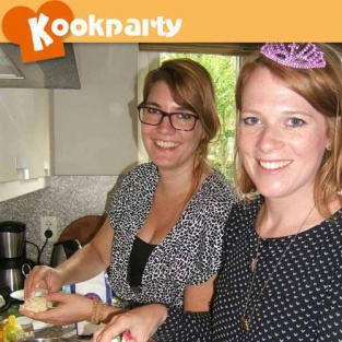 Kip met honing en amandelen