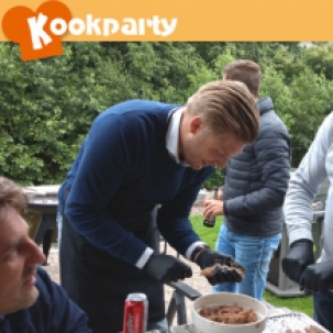 Kookparty barbecue