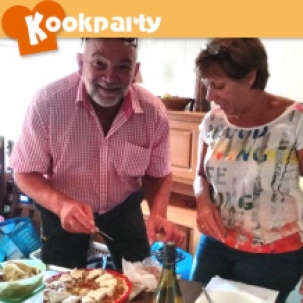 Een Kookparty op een boerderij.